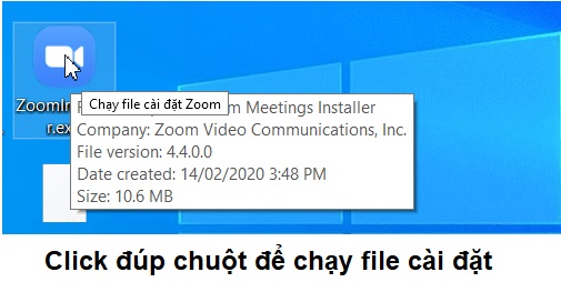Hướng dẫn cài đặt phần mềm Zoom Cloud Meetings